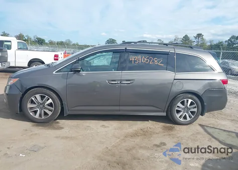 2014 Honda Odyssey Touring/Touring Elite from USA, damaged, VIN 5FNRL5H9XEB032526